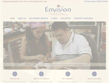Tablet Screenshot of envisionco.org